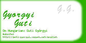 gyorgyi guti business card